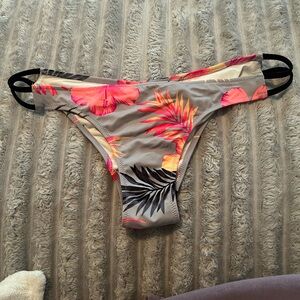 Victoria's Secret Gray and Pink Bikini Swimwear